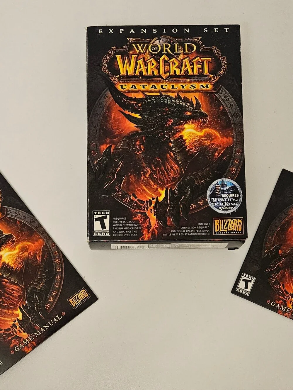 Blizzard World of Warcraft: Cataclysm Expansion Set 2010 Pc Fantasy Complete